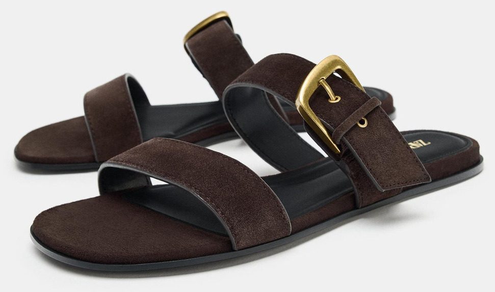 Foto de producto de las sandalias marrones